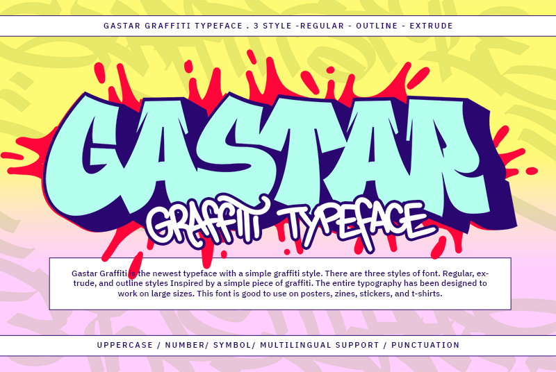 Gastar Graffiti Extrude